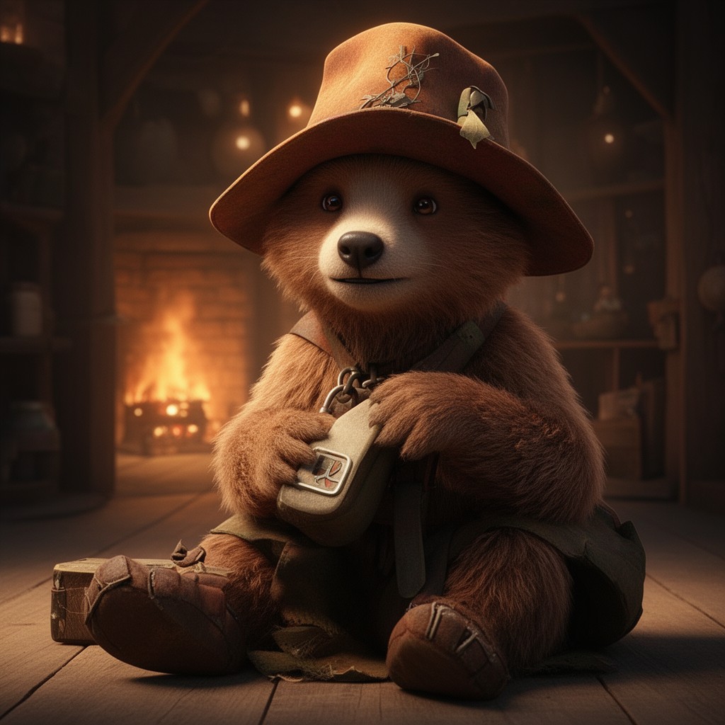 AI-generated illustration of Paddington 2