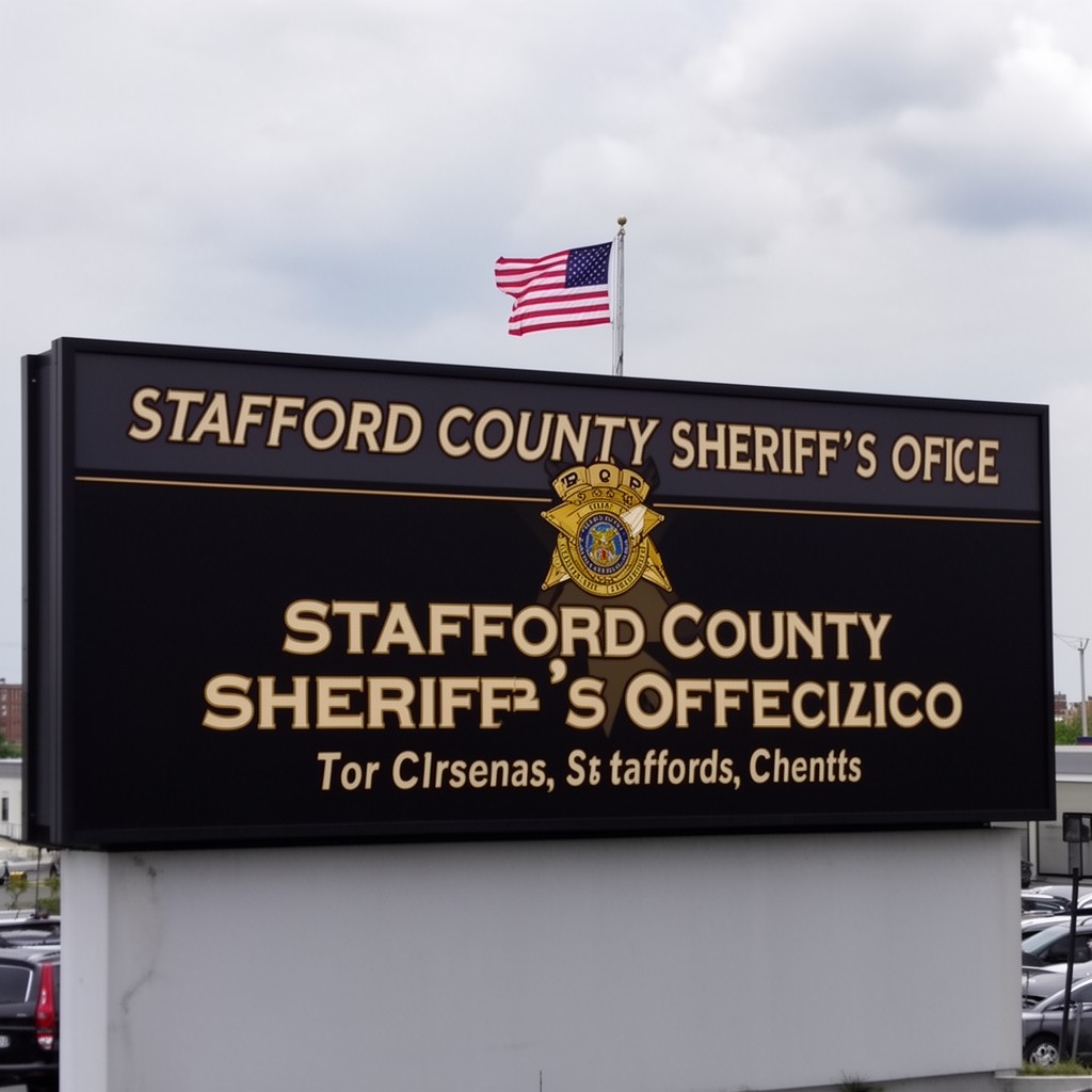 AI-generated illustration of Stafford County Sheriff’s Office