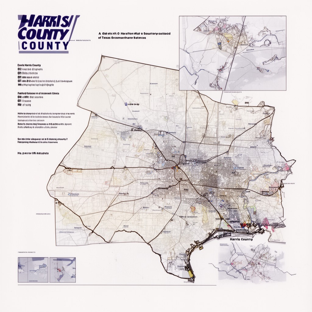AI-generated illustration of Harris County