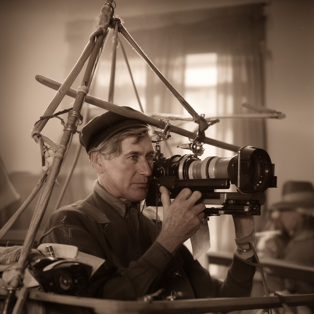 AI-generated illustration of John Collier Jr.
