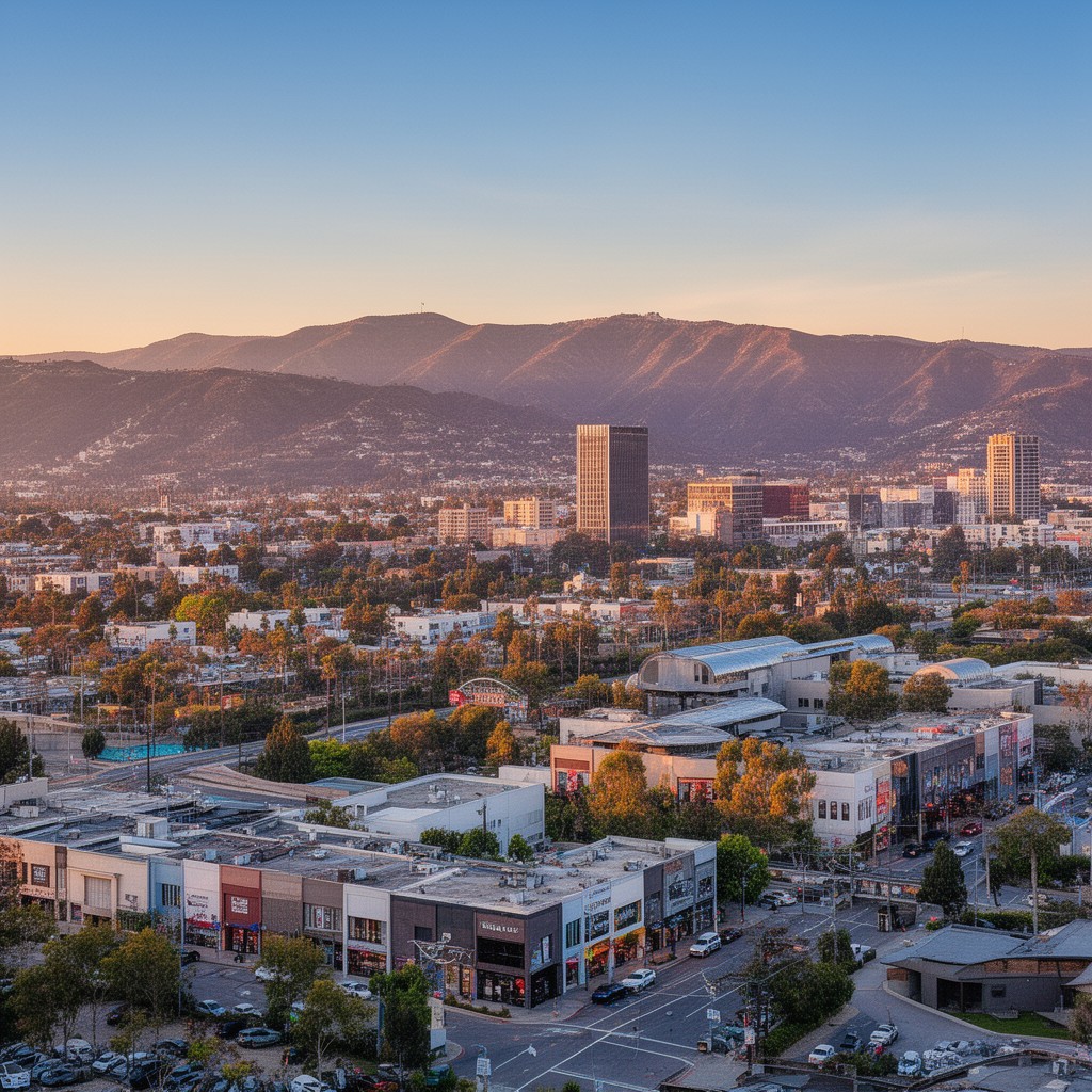 AI-generated illustration of Glendale