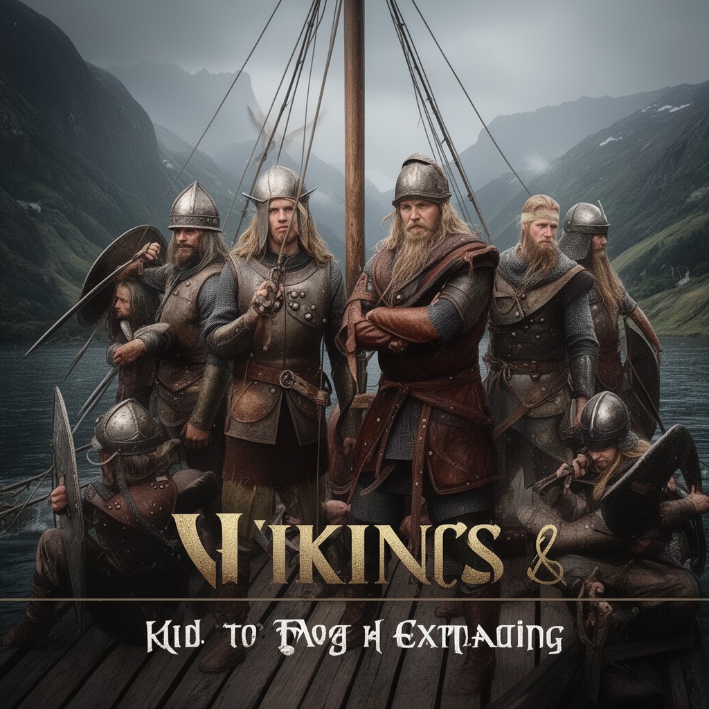 AI-generated illustration of Vikings