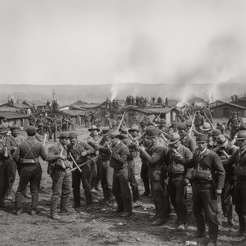 AI-generated illustration of Second Boer War