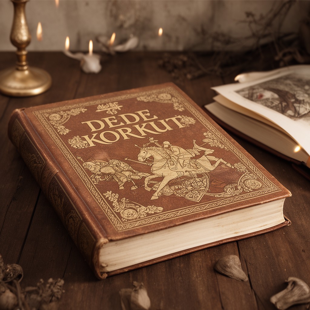 AI-generated illustration of Book of Dede Korkut