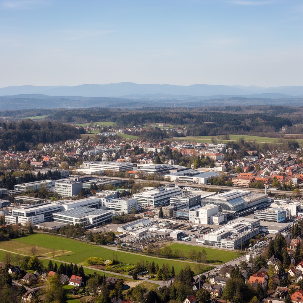 AI-generated illustration of Oberpfaffenhofen