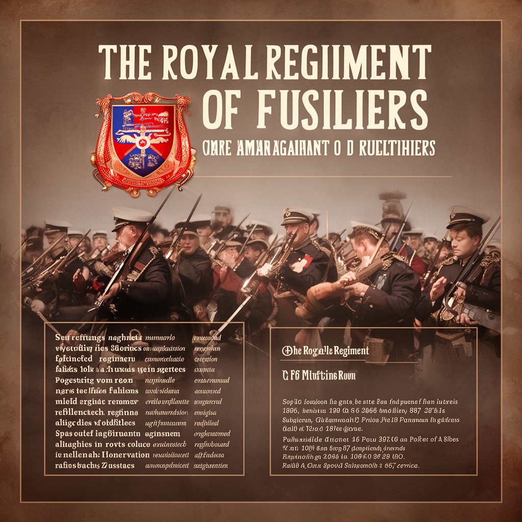 AI-generated illustration of The Royal Regiment of Fusiliers