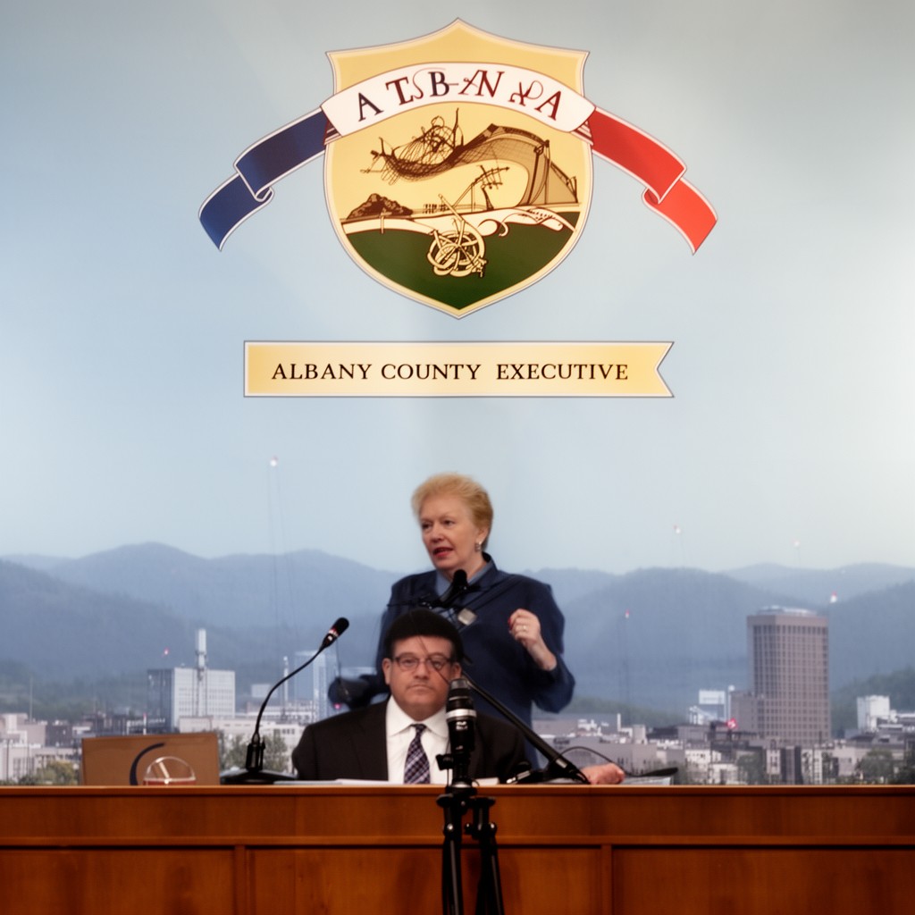 AI-generated illustration of Albany County Executive