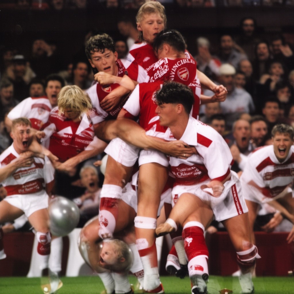 AI-generated illustration of The Invincibles