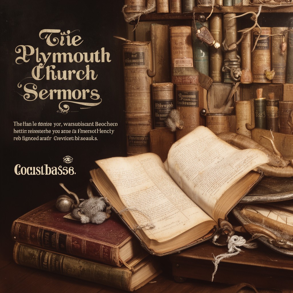 AI-generated illustration of Plymouth Church sermons