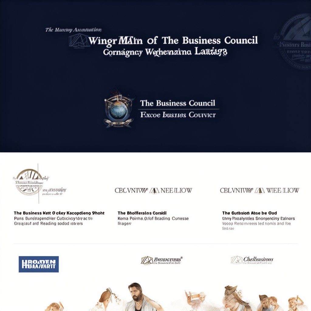 AI-generated illustration of The Business Council