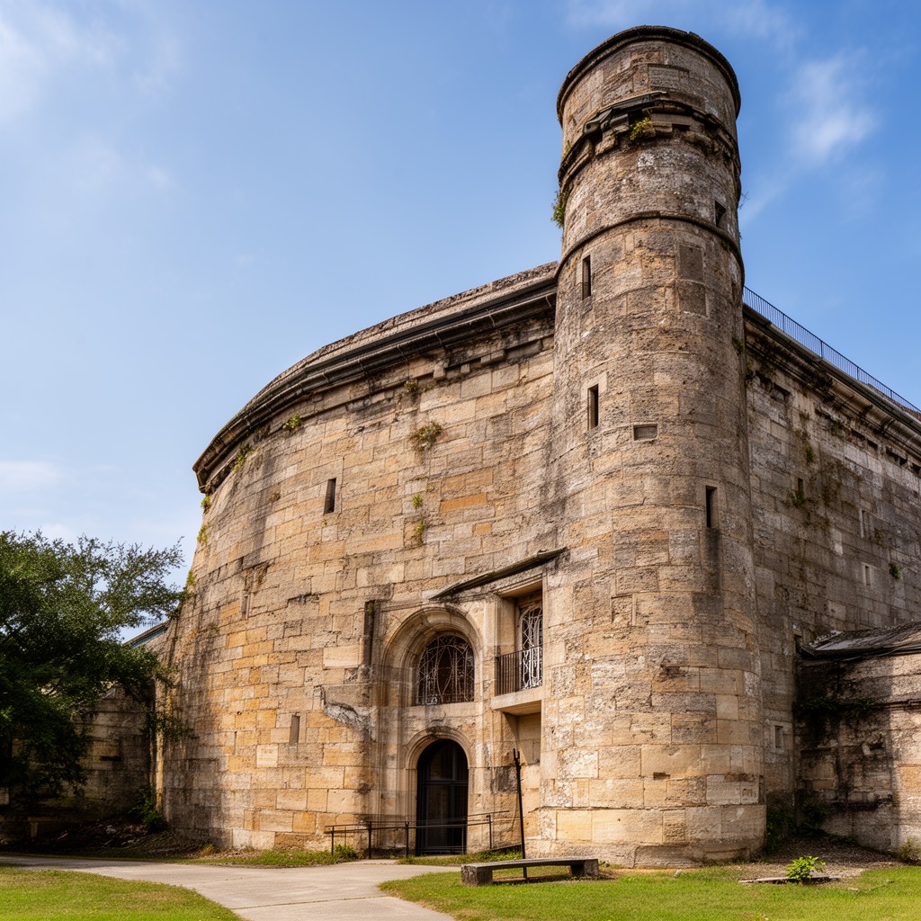 AI-generated illustration of Fort Barrancas