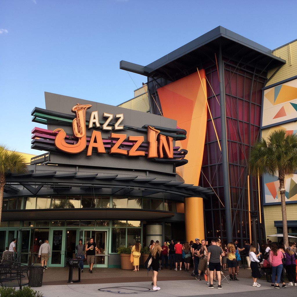 AI-generated illustration of Jazz Inn
