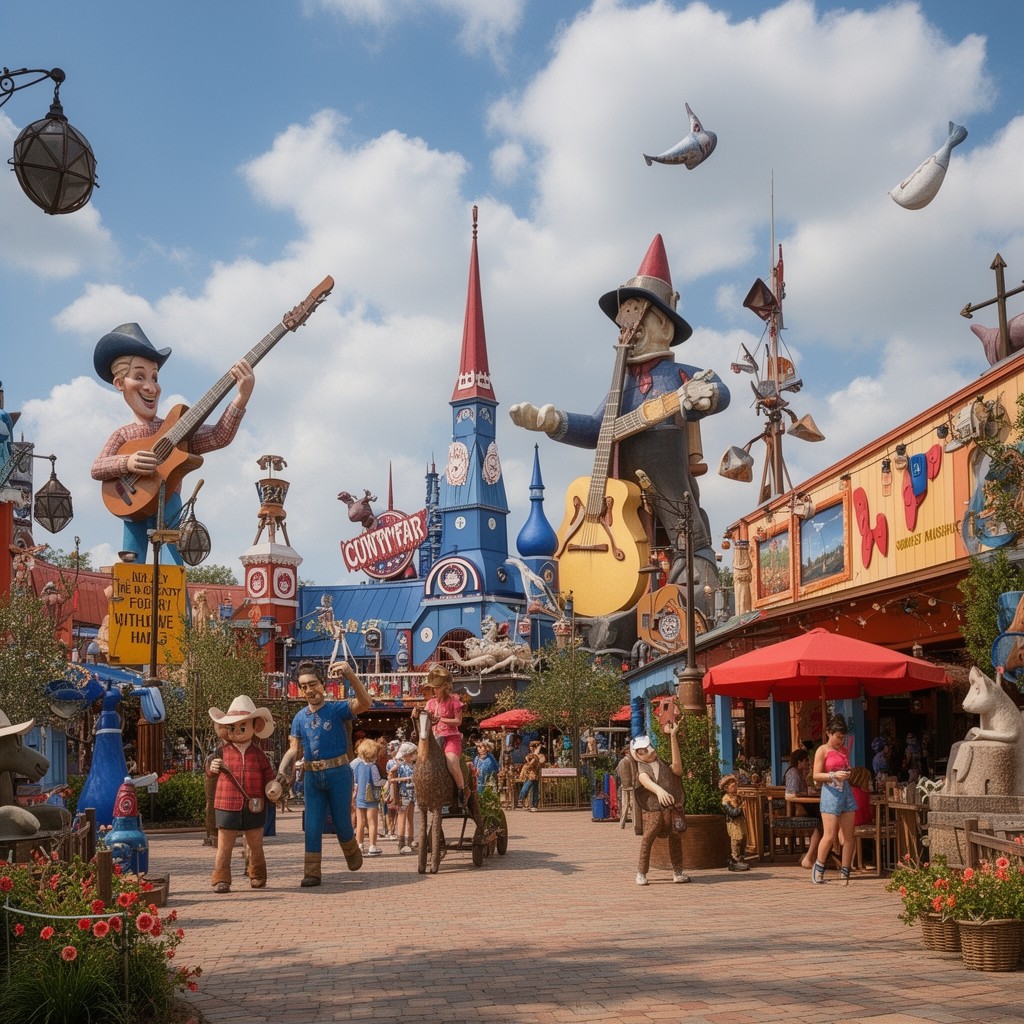 AI-generated illustration of Country Fair