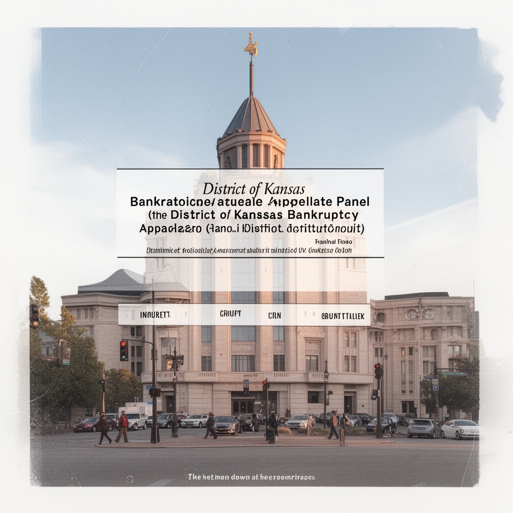 AI-generated illustration of District of Kansas Bankruptcy Appellate Panel