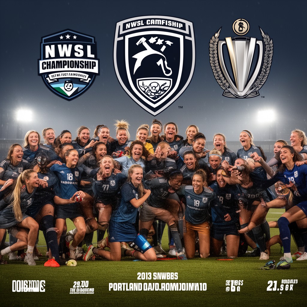 AI-generated illustration of 2013 NWSL Championship