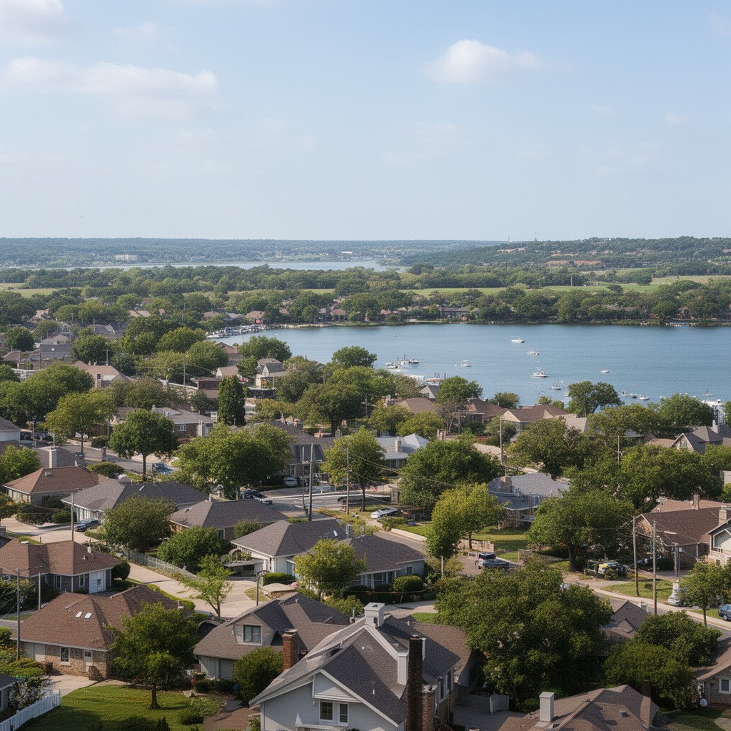 AI-generated illustration of Town of Little Elm, Texas