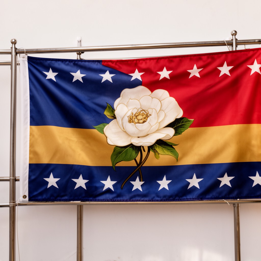 AI-generated illustration of Flag of Mississippi