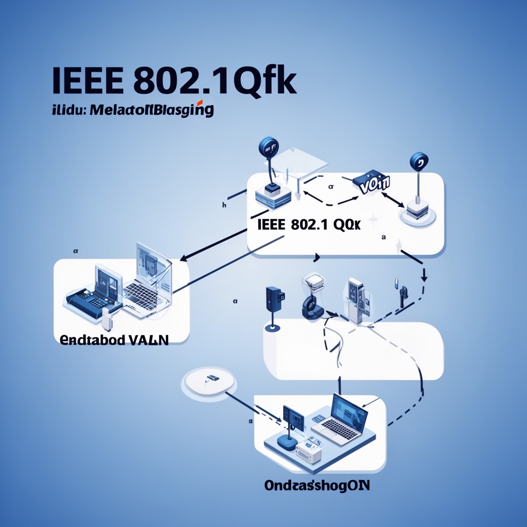 AI-generated illustration of IEEE 802.1Qfk