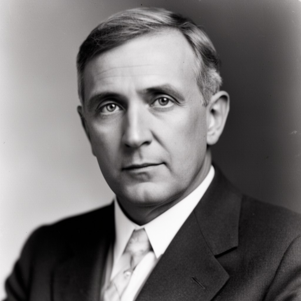 AI-generated illustration of Joseph Lytel Russell