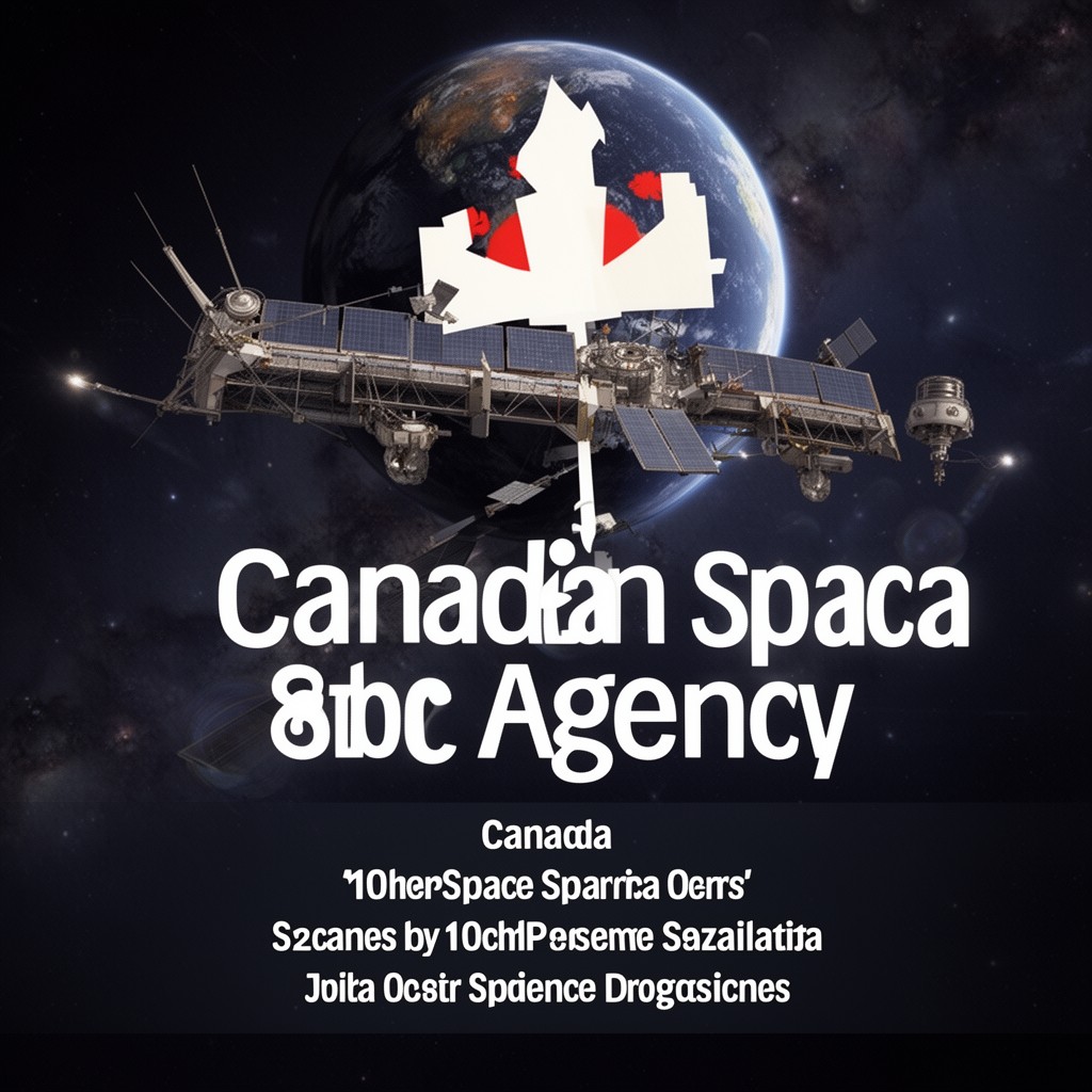 AI-generated illustration of Canadian Space Agency