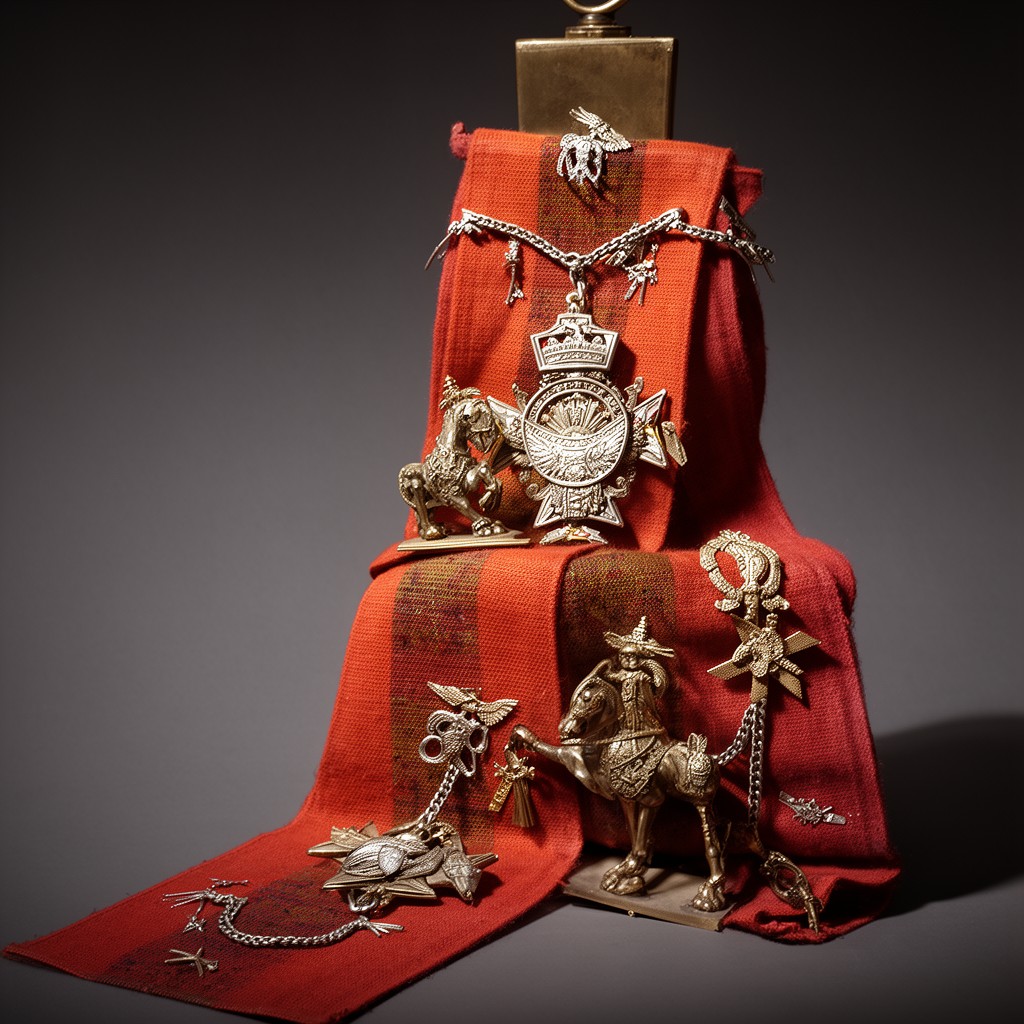 AI-generated illustration of Order of the Garter