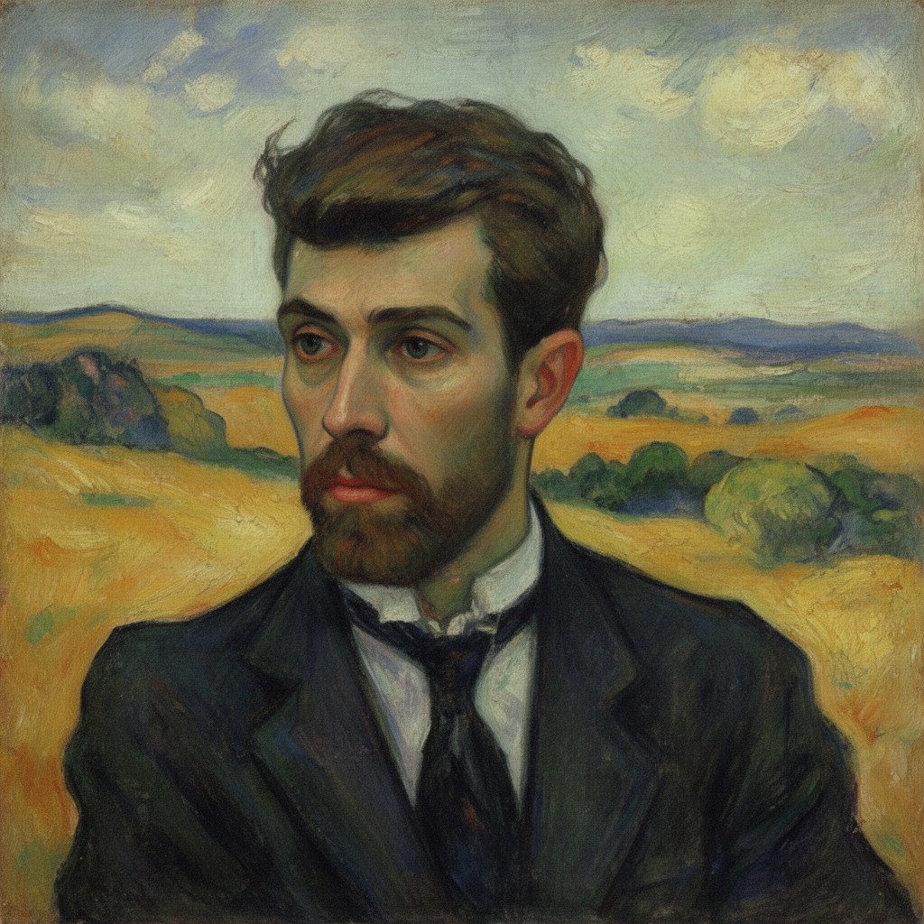 AI-generated illustration of Paul Sérusier