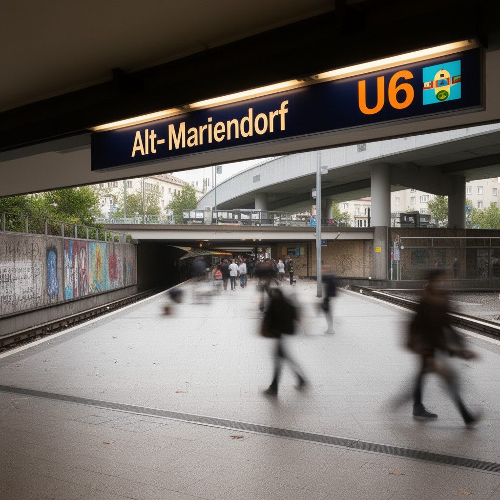 AI-generated illustration of Alt-Mariendorf