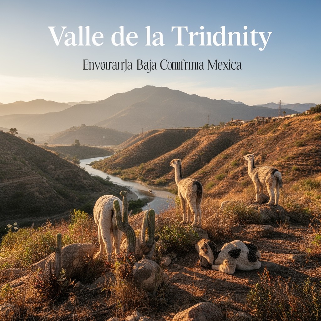 AI-generated illustration of Valle de la Trinidad
