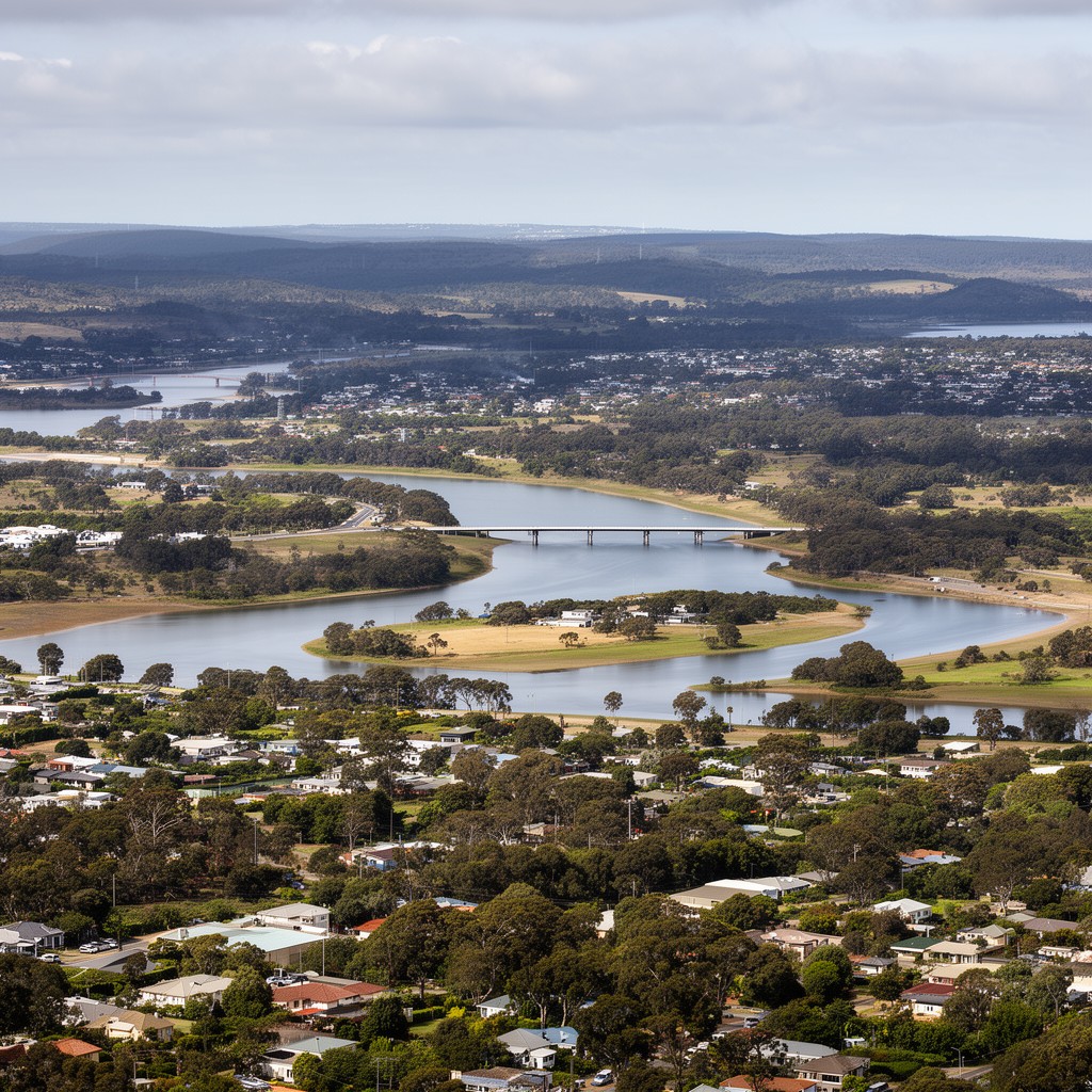 AI-generated illustration of Raymond Terrace