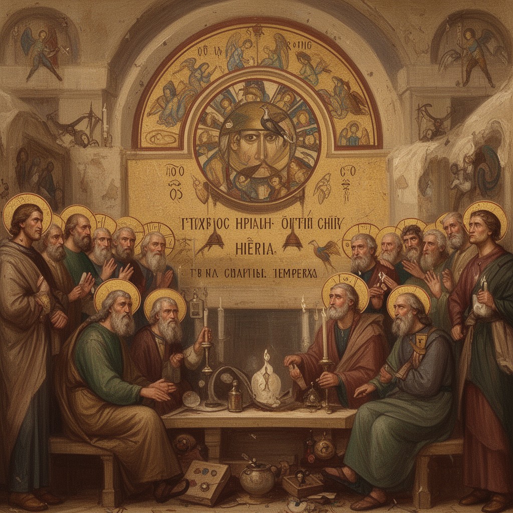AI-generated illustration of Council of Hieria