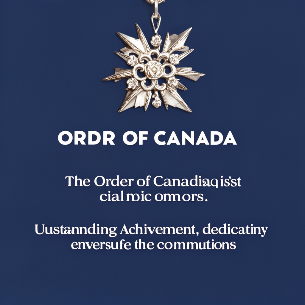 AI-generated illustration of Order of Canada