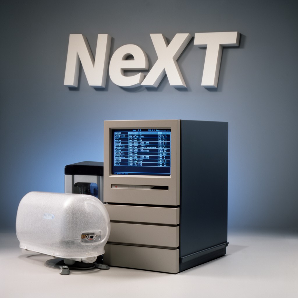 AI-generated illustration of NeXT Inc.