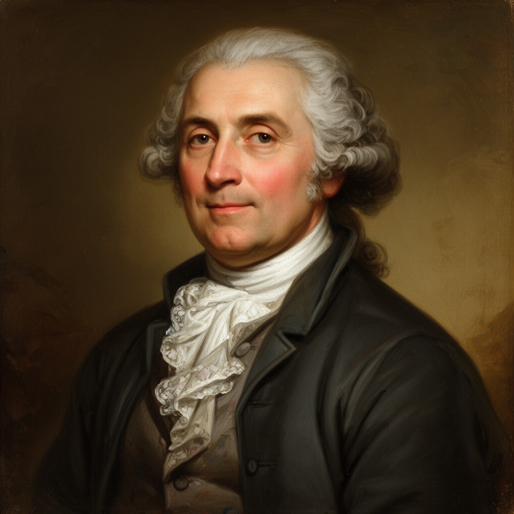 AI-generated illustration of Georges-Louis Leclerc, Comte de Buffon