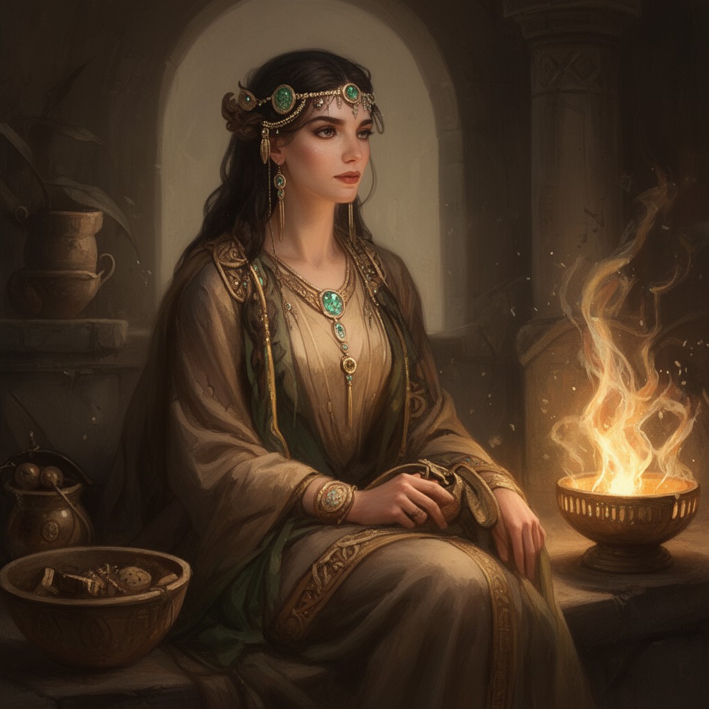 AI-generated illustration of Pythia