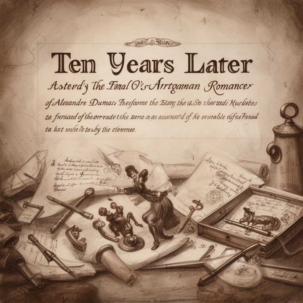 AI-generated illustration of Ten Years Later