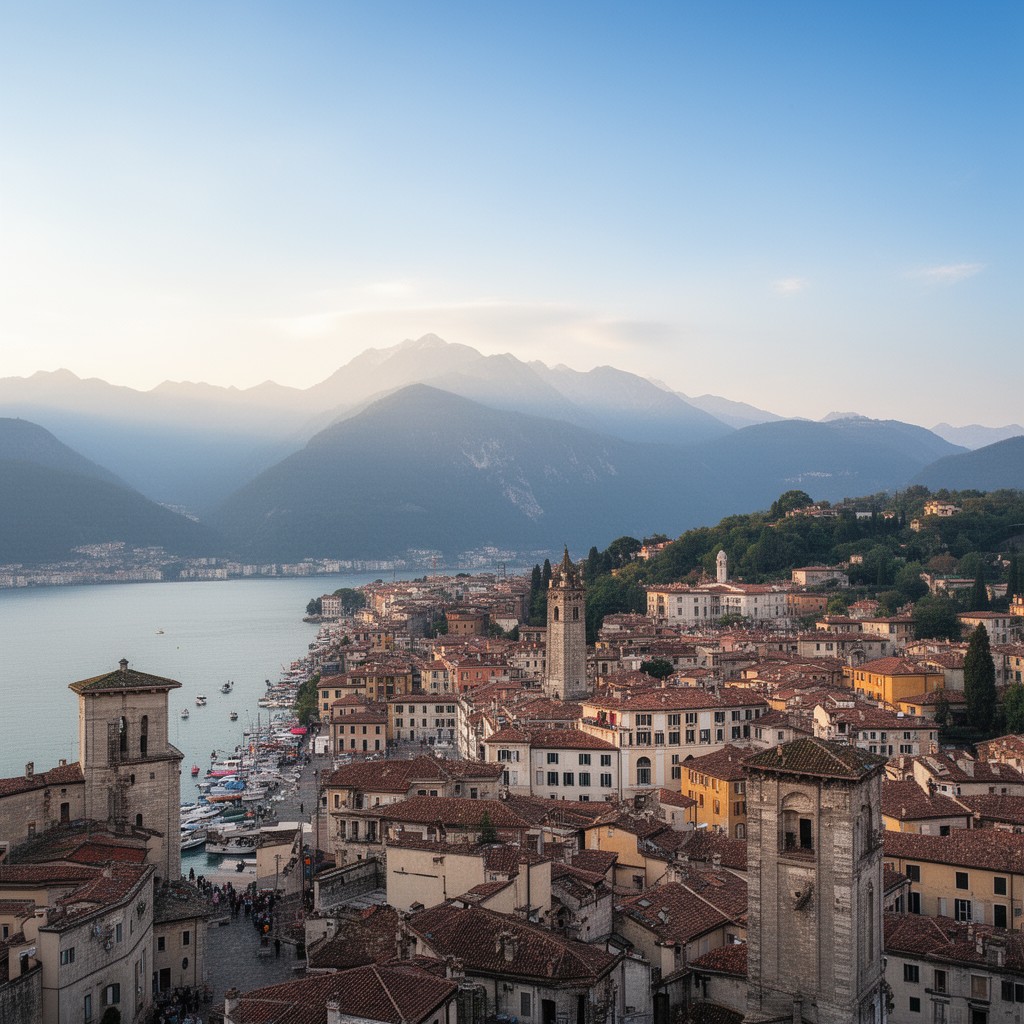 AI-generated illustration of Northeastern Italy