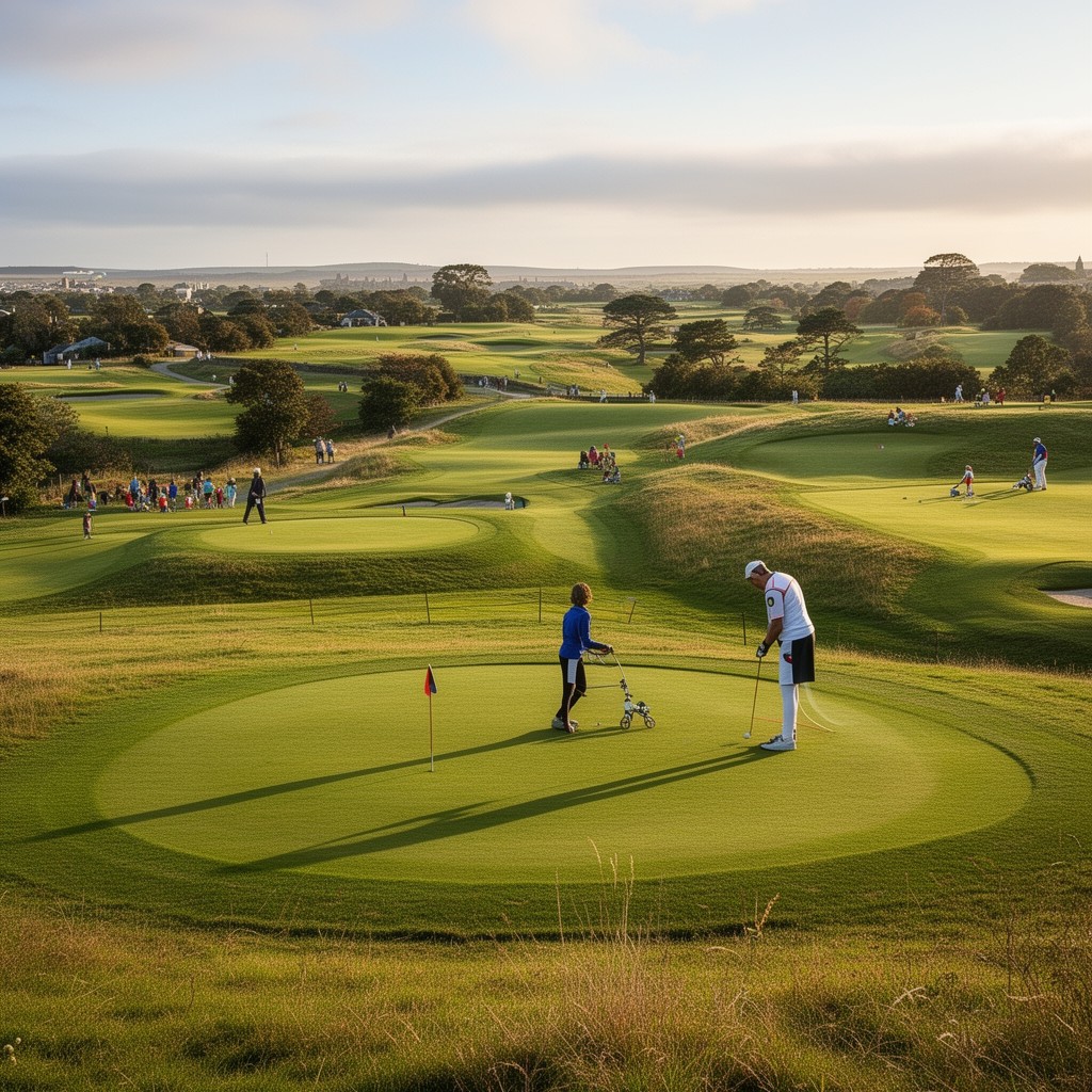 AI-generated illustration of Balgove Course
