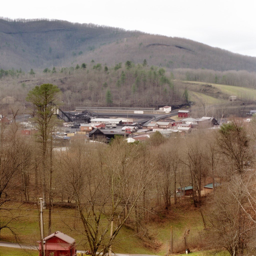 AI-generated illustration of Wyoming County, West Virginia