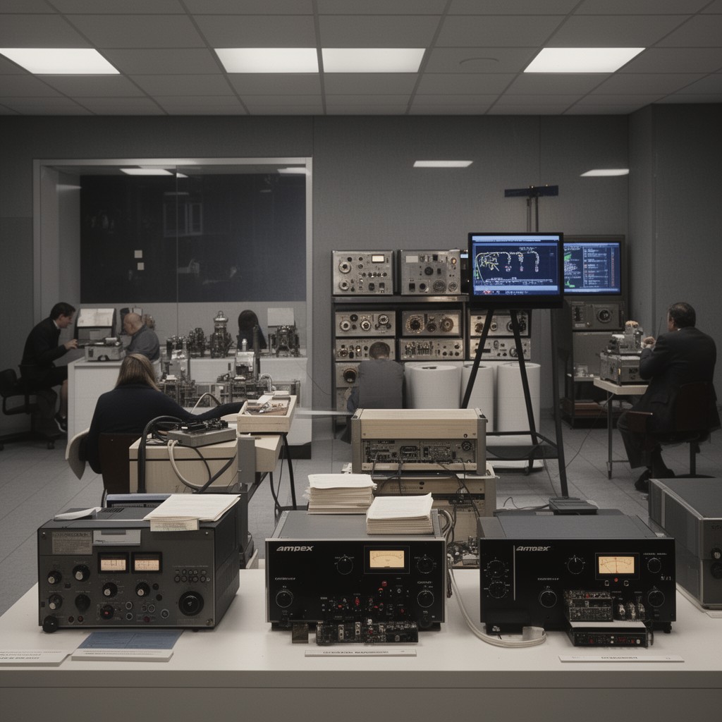 AI-generated illustration of Ampex