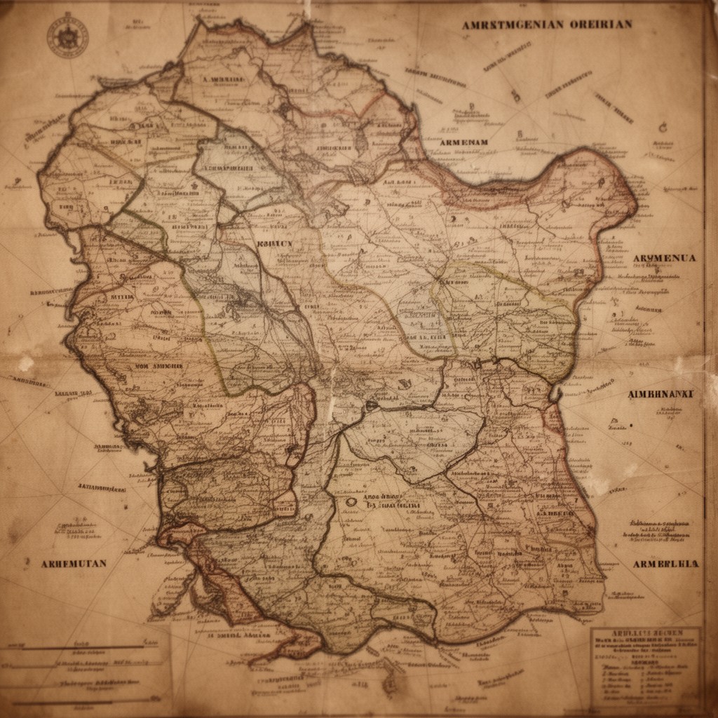 AI-generated illustration of Armenian Oblast
