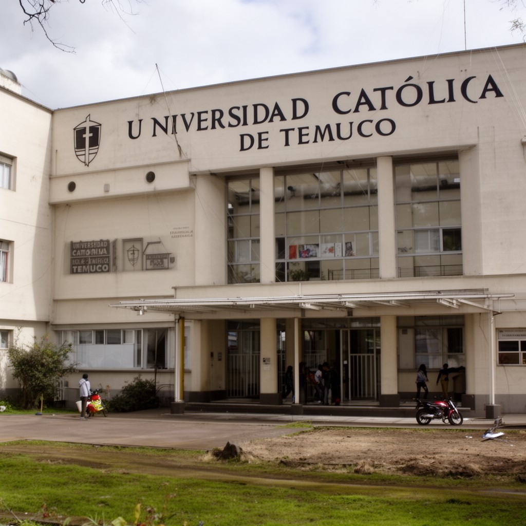 AI-generated illustration of Universidad Católica de Temuco