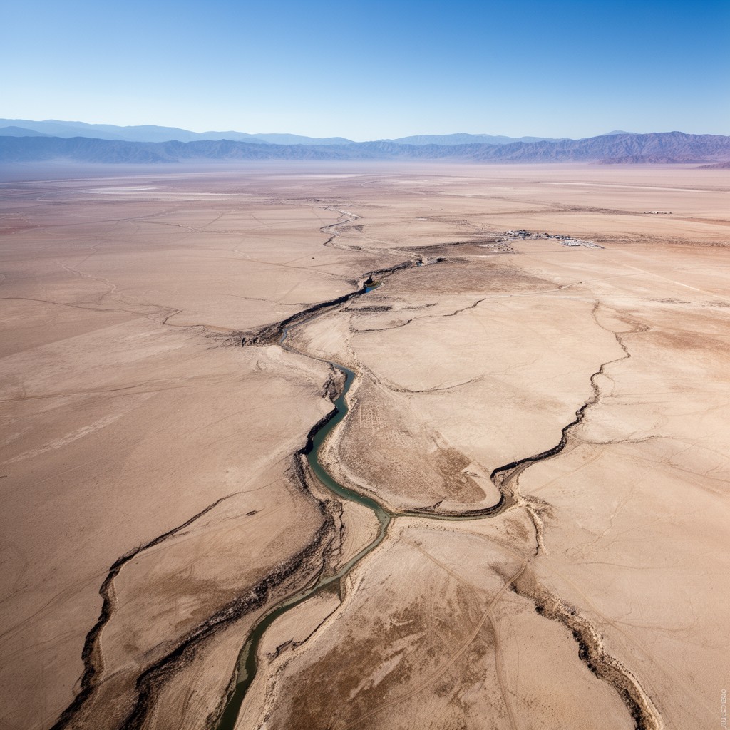 AI-generated illustration of Salton Trough