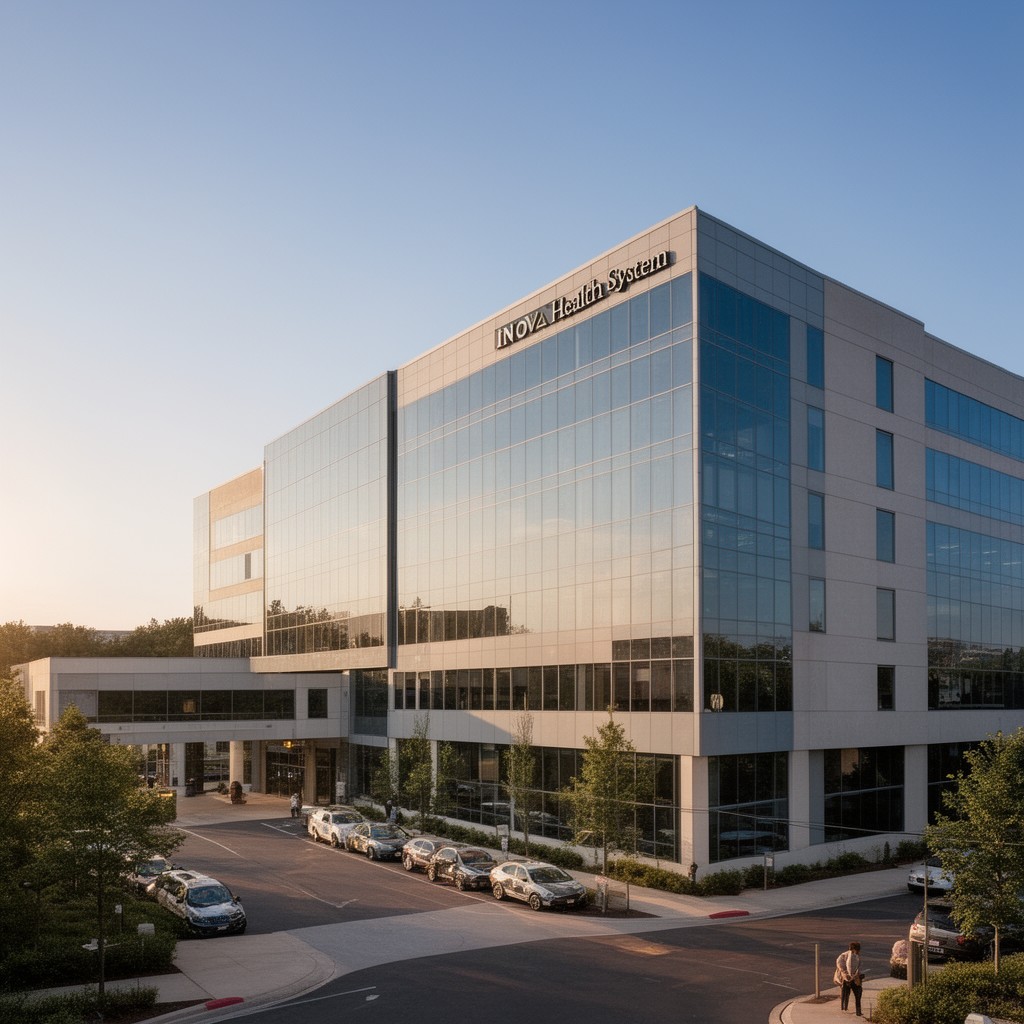 AI-generated illustration of Inova Health System