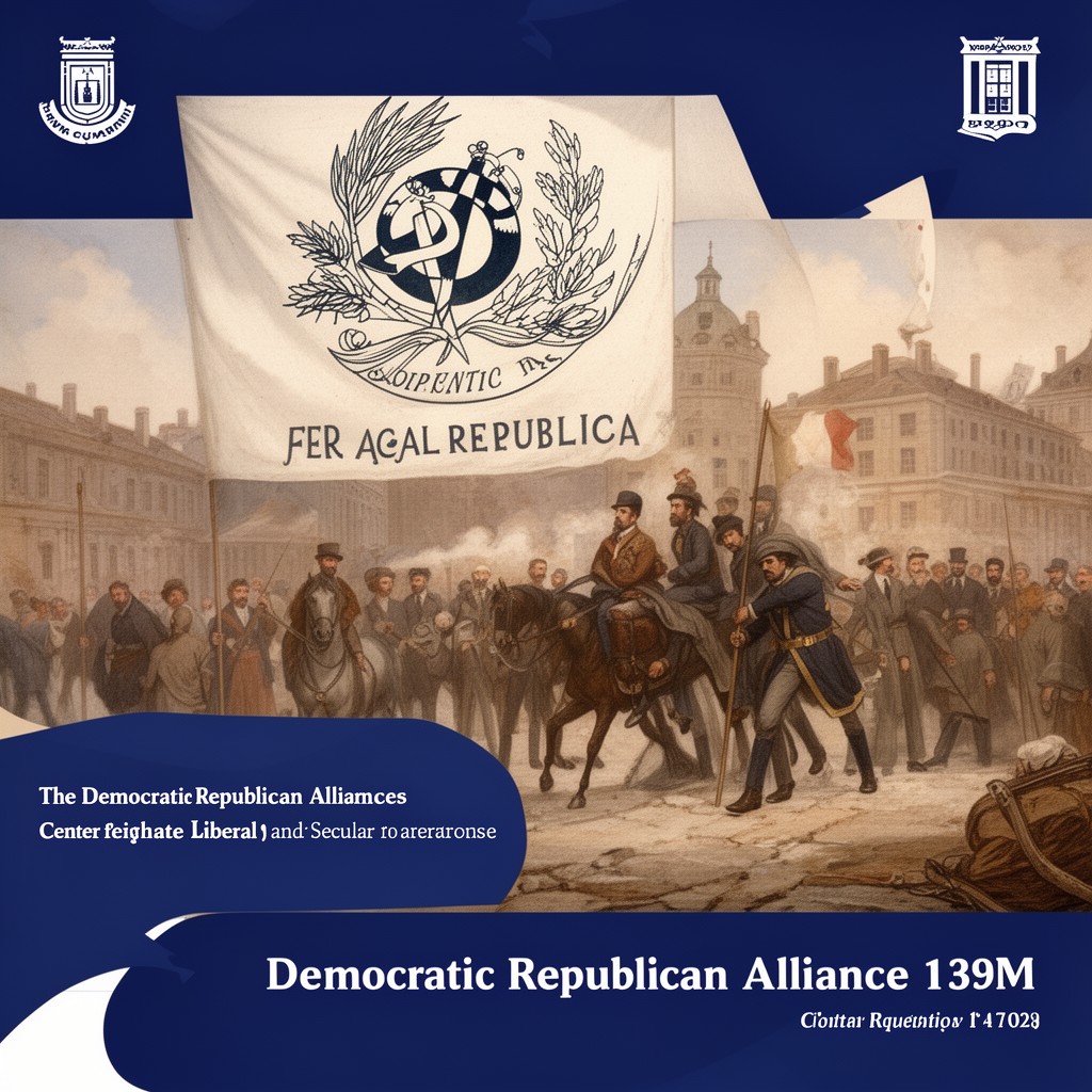 AI-generated illustration of Democratic Republican Alliance