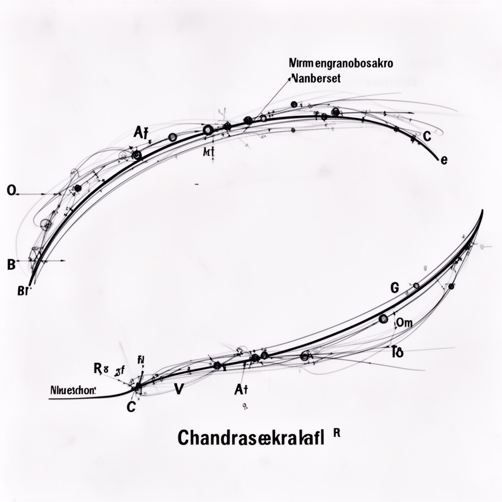 AI-generated illustration of Chandrasekhar number