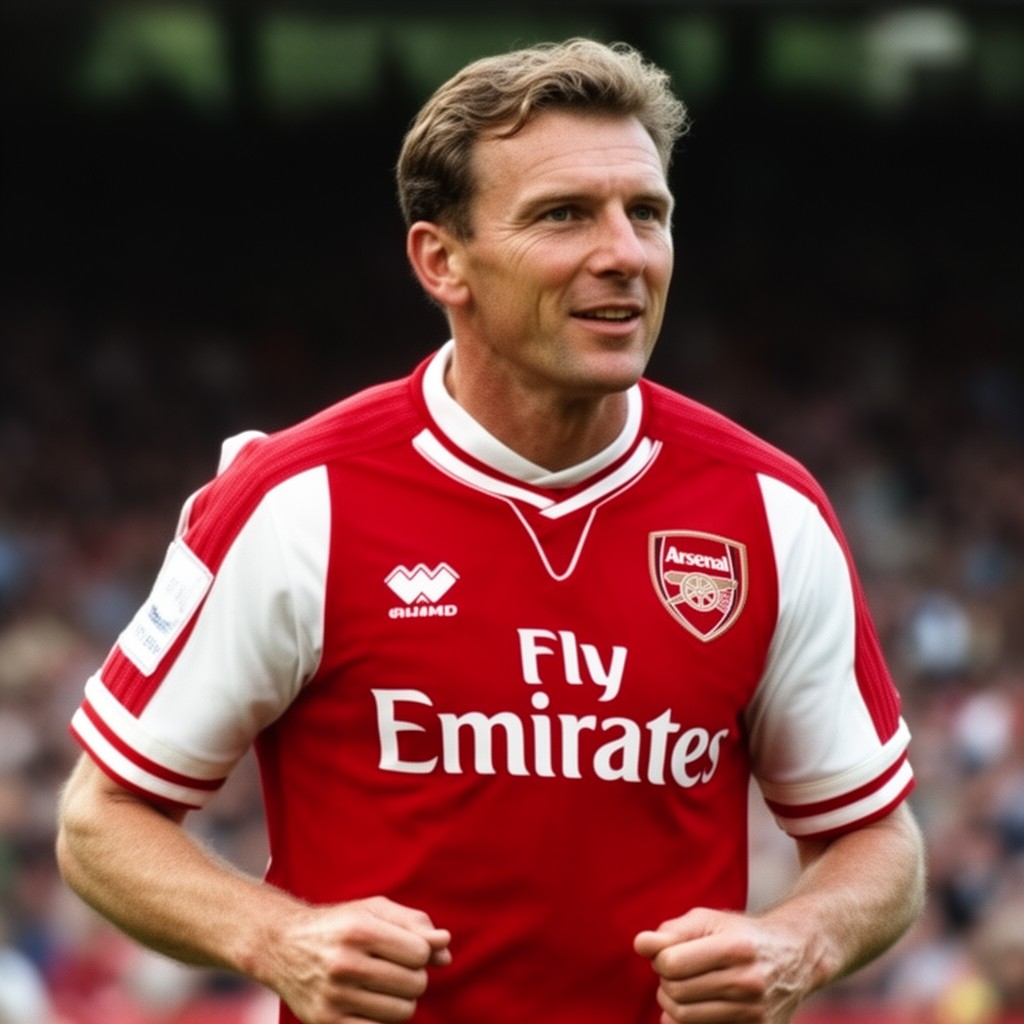 AI-generated illustration of Tony Adams