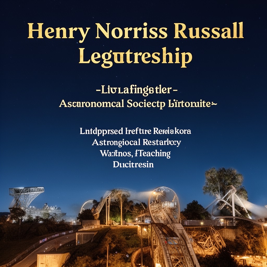 AI-generated illustration of Henry Norris Russell Lectureship