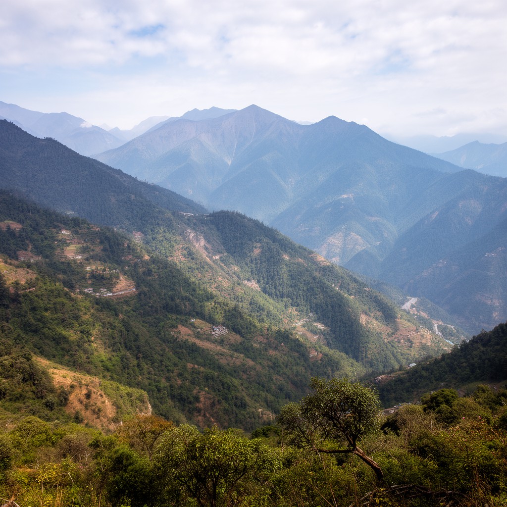 AI-generated illustration of Eastern Himalayas