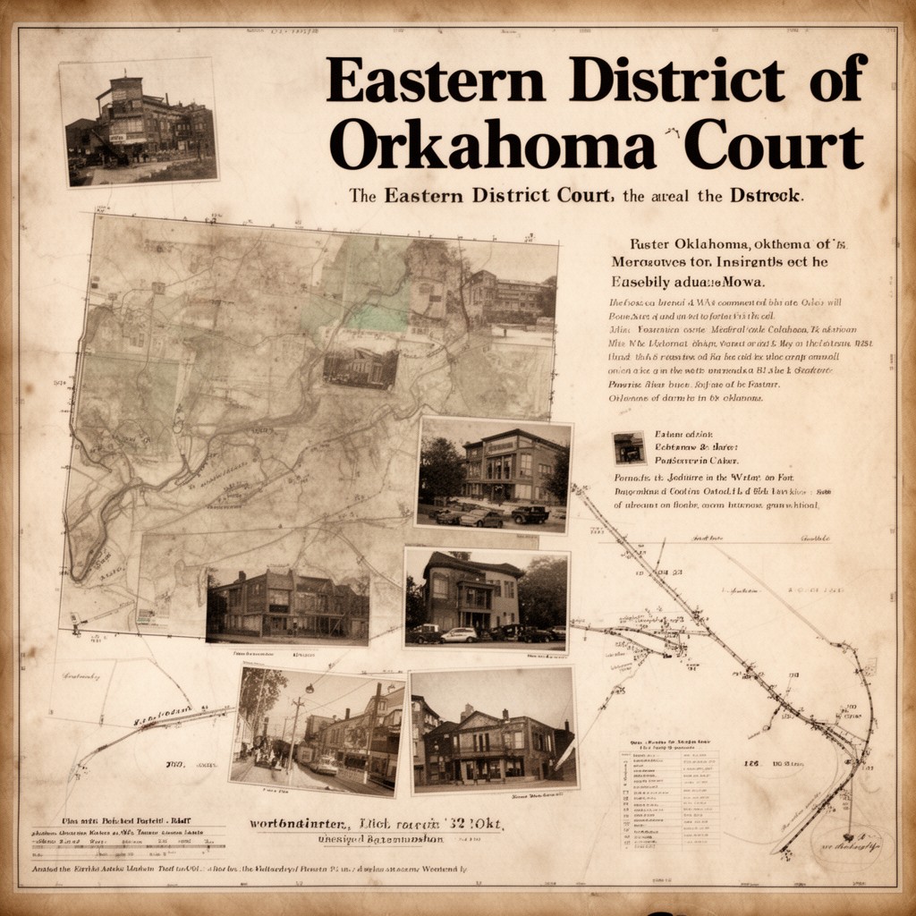 AI-generated illustration of Eastern District of Oklahoma