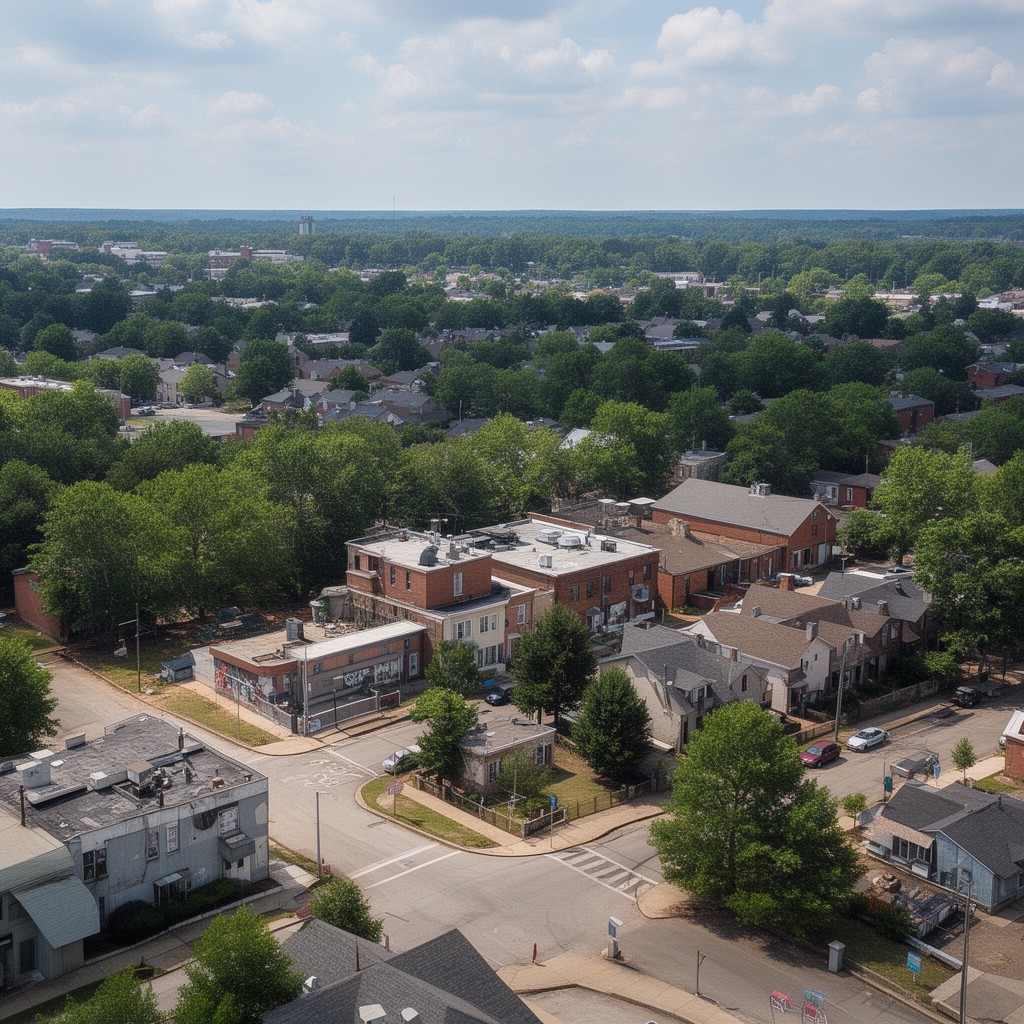 AI-generated illustration of Union City, Georgia